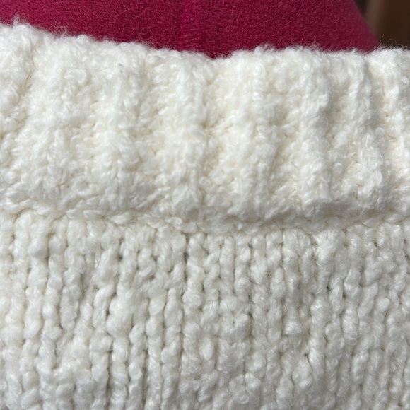 Banana republic sweater crewneck, long sleeves cotton /Merino wool Ivory NWT - Picture 12 of 12